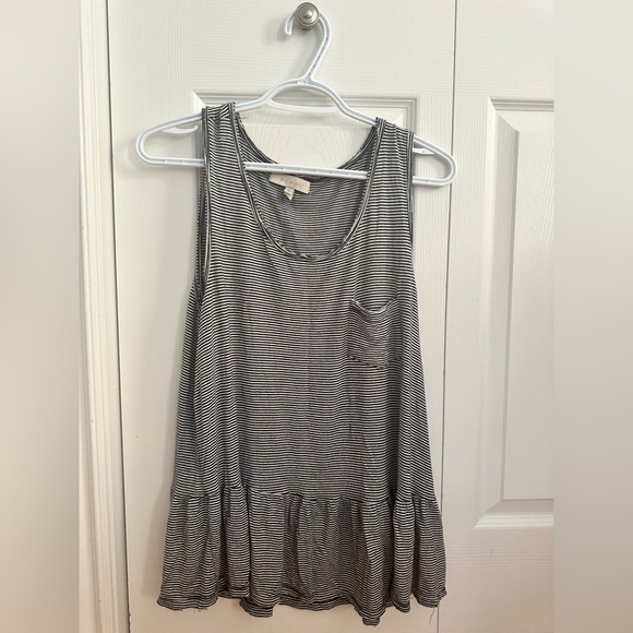 Anthropologie Eri + Ali peplum striped pocket tee - Picture 4 of 4